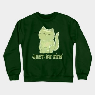 Zen KitTea Crewneck Sweatshirt